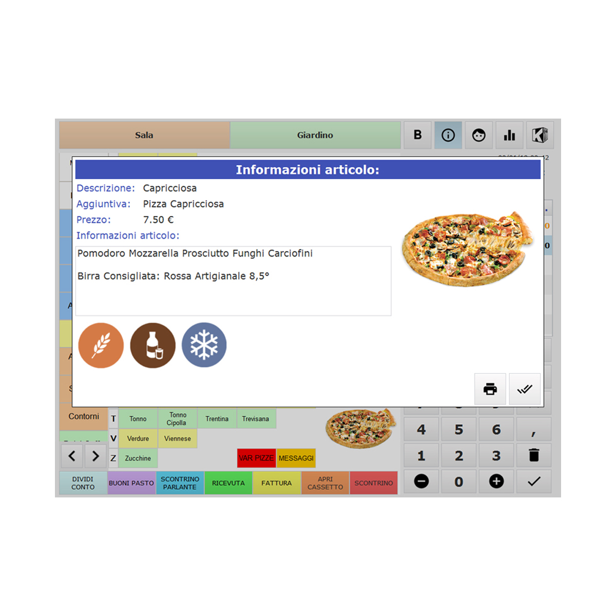 Software gestionale ristorante bar personalizzabile